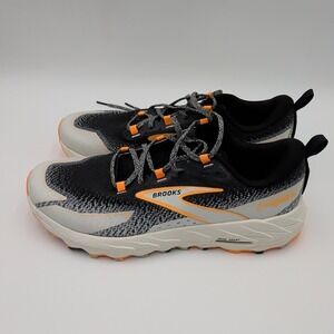 Brooks Cascadia 18 Mens Size 11.5 NEW Trail Running Shoe Black Orange Hiking